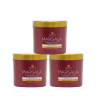 Kit C/3 Mascaras Tonalizante Marsala Felicity  3x500g