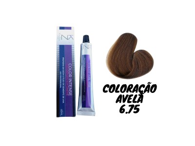 Tinta de Cabelo Avelâ Intenso 6.75 Kaizen Coloração 60gr