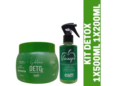 Combo Detox Eae! Cosmeticos Gelatina e Viangre de Maçã