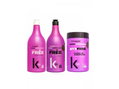 Kit Progressiva Onixx Free K10+Botox Blond Onixx Brasil 3x1L