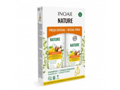 Kit Shampoo e Condicionador Inoar Nature Reconstrução  300/200ml