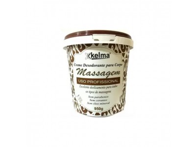 Creme Desodorante para o Corpo Kelma  Massagem Café 950g