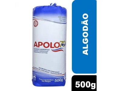 Algodão Hidrófilo Apolo Rolo 500g
