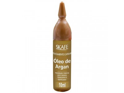 Ampola de Tratamento Capilar  Skafe Óleo de Argan 10ml