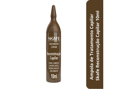 Ampola de Tratamento Capilar  Skafe Reconstrução Capilar 10ml