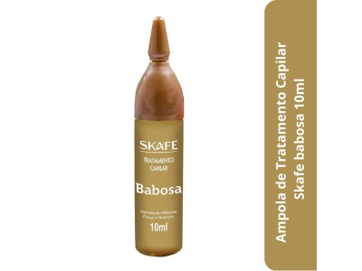 Ampola de Tratamento Capilar  Skafe babosa 10ml