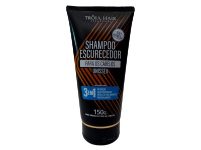 Shampoo escurecedor 3 em 1 Troia Hair 150gr