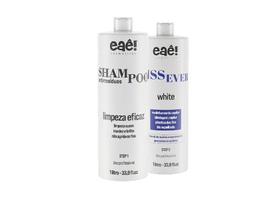 Kit LissEver Progressiva Sem Formol White 2x1L Eaê