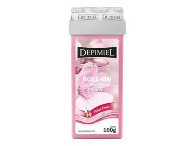 Cera Depilatória Roll on Pelos Finos Depimiel 100gr
