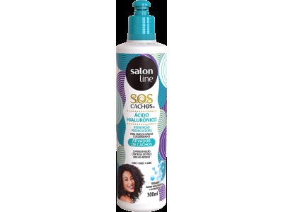 Ativador de Cachos SOS Acido Hialurônico 300ml Salon Line