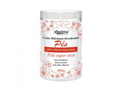 Creme Hidratante Kelma para os Pés  Pele Super Seca 950g