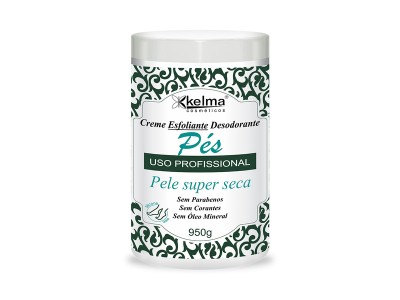 Esfoliante Kelma Desodorante para os Pés  Pele Super Seca