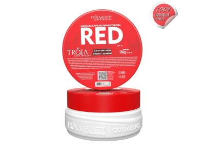 Máscara Capilar Pigmentadora Red Tróia Hair Colors 150G