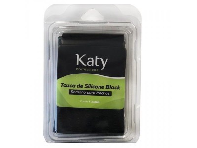 Touca Romana para Mechas de Silicone Black Katy Profissional