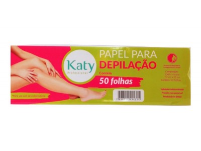 Papel para Depilação com 50 Folhas Katy Professional