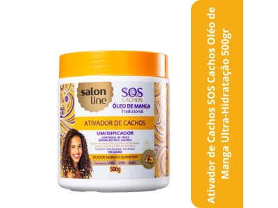 Ativador de Cachos SOS Cachos Oléo de Manga Ultra-Hidratação 500gr