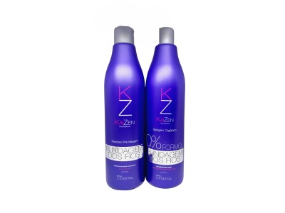 Kit Selagem termica Kaizen Organica 0% Formol  2x1L