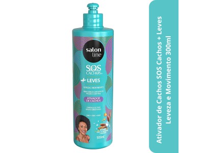 Ativador de Cachos SOS Cachos Leves Leveza e Movimento 300ml