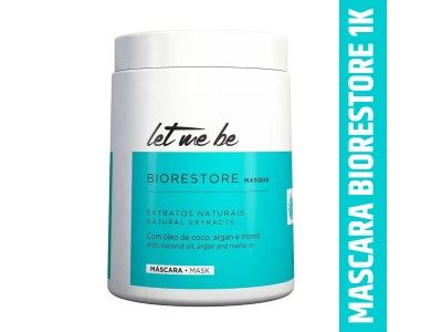 Máscara Biorestore Extratos Naturais 1K Let Me Be