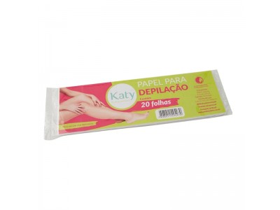 Papel para Depilação com 20 Folhas Katy Professional