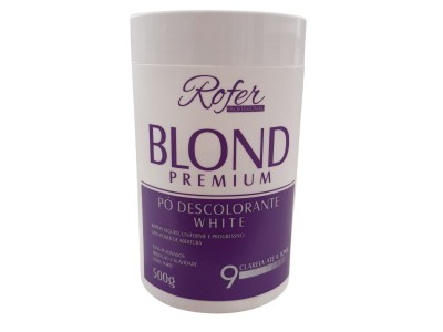 Pó Descolorante White Rofer Blond Premium 500g