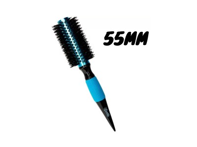 Escova profissional de cabelo 55mm Azul Bonita Marco Boni