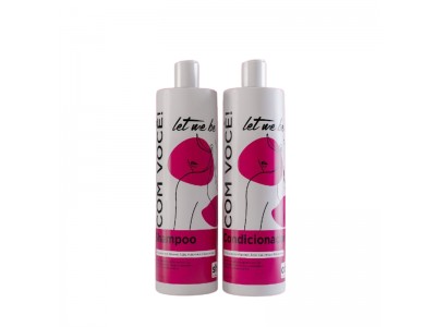 Shampoo e Condicionador Ácido Hialurônico Let me be 2x1L