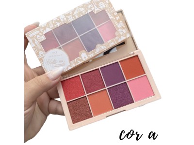 Paleta e Sombras Volta Ao Mundo Jasmyne Cor A