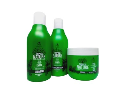 Kit Shampoo, Cond e Mascara 3x300ml Tropical Nature Maranata