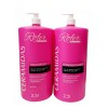 Kit Shampoo e Condicionador Ceramidas Rofer 2x2,5L