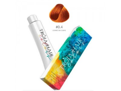Coloração 0.4 Corretor Cobre Tróia Hair 60gr