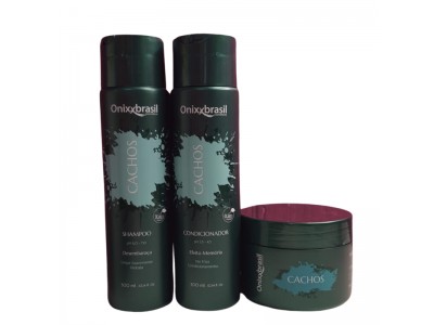Kit Cachos  Shamp+Cond+Masc+ Onixx Brasil