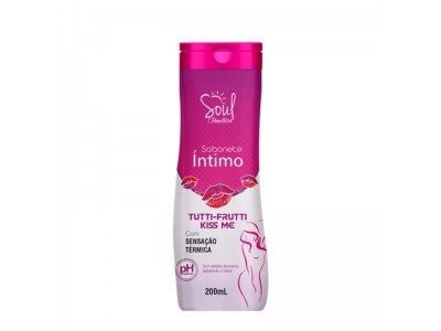 Sabonete Intimo Tutti Frutti Kiss Me  200ml Soul