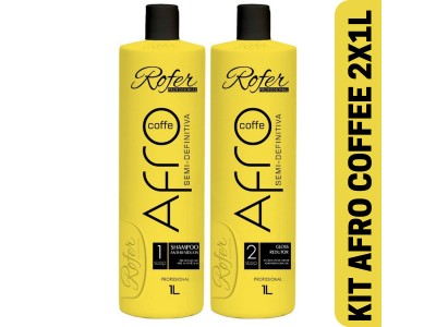 Kit Semi Definitiva Afro Coffe Rofer 2x1L
