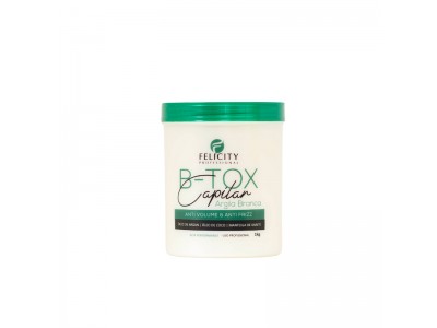 B-Tox Capilar Argila Branca organico FelicityProfessional 1K