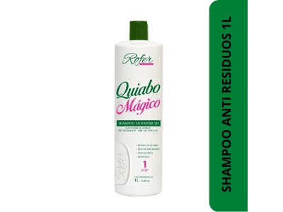 Shampoo Anti Residuos Quiabo Magico Rofer 1L