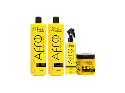Progressiva 500ml + Intensificador Afro Coffee + BBTOX 500gr