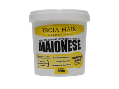 Mascara Maionese Nutrição Tróia Hair 500GR